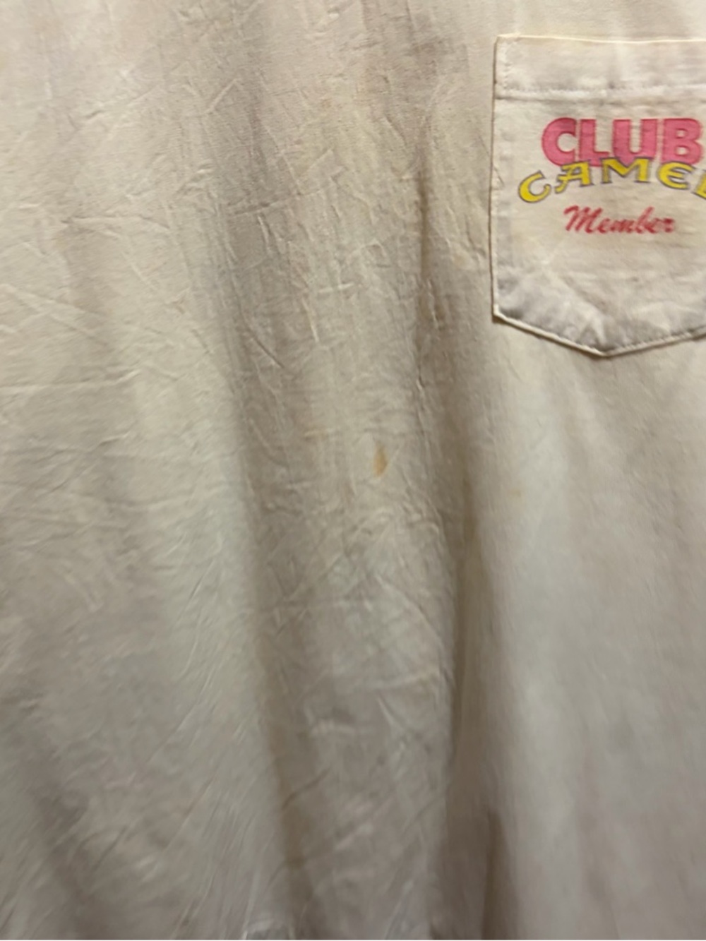 Vintage 90's Club Camel t-shirt - Picture 3 of 4